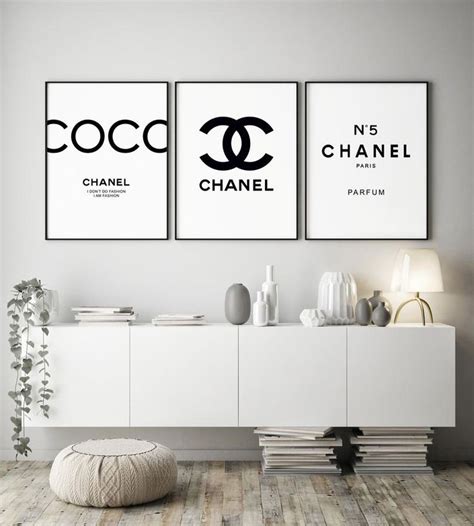 chanel painting set|printable chanel wall art.